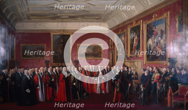 Address of Congratulations to Louis-Philippe, 1844. Artist: Jean Alaux