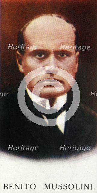 'Benito Mussolini', 1927. Creator: Unknown.