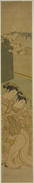 The Love Letter, c. 1769. Creator: Suzuki Harunobu.