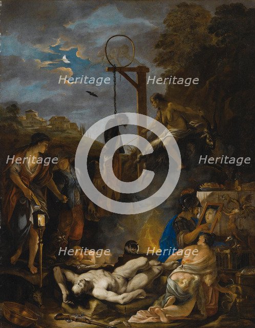 The Witches' Sabbath by Moonlight.