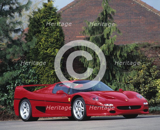 1996 Ferrari F50. Artist: Unknown.