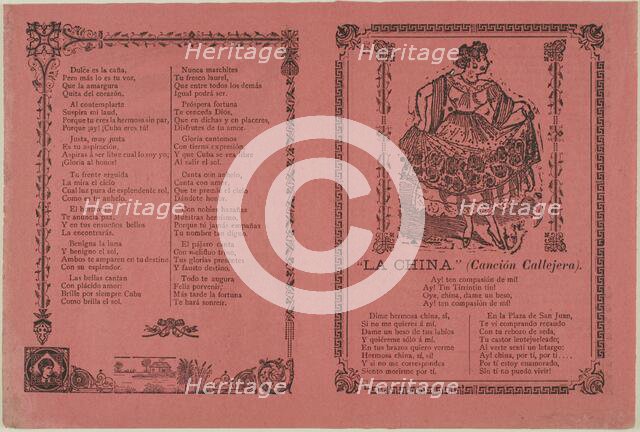 The Chinese Woman: Folk Songs, n.d. Creator: José Guadalupe Posada.