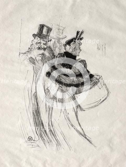 The Old Gentlemen, 1894. Creator: Henri de Toulouse-Lautrec (French, 1864-1901).