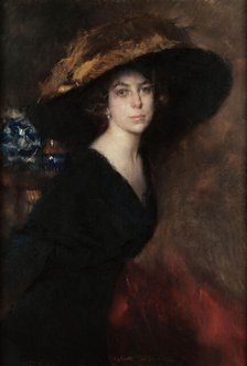 Portrait of a woman, 1912. Creator: Alciati, Antonio Ambrogio (1878-1929).