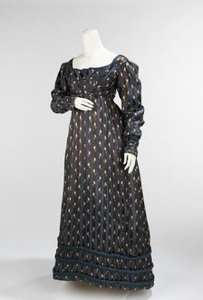 Dinner dress, British, ca. 1820. Creator: Unknown.