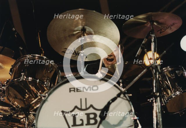Louis Belson, Benny Carter's Swing America, North Sea Jazz Festival, Netherlands 1991. Creator: Brian Foskett.