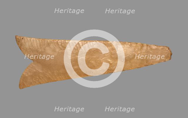 Fishtail Knife, 4000-3000 BC. Creator: Unknown.