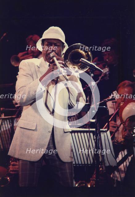 Al Grey, Capital Radio Jazz Festival, Knebworth, Herts, 1982. Creator: Brian Foskett.