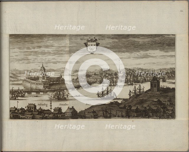 View of Vyborg, Between 1667 and 1700.