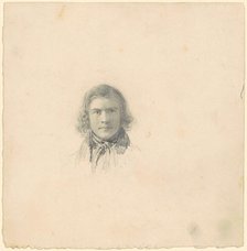 Self-Portrait [recto], c. 1830s. Creator: Seth Wells Cheney.