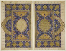 Double Page from the Qur'an, Safavid dynasty (1501-1722), 16th century. Creator: Unknown.