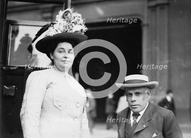 Mr. and Mrs. Marshall Wilder, 1910. Creator: Bain News Service.