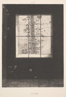 Day (Le Jour), from the series, Dreams (Songes), plate VI, 1891. Creator: Odilon Redon.