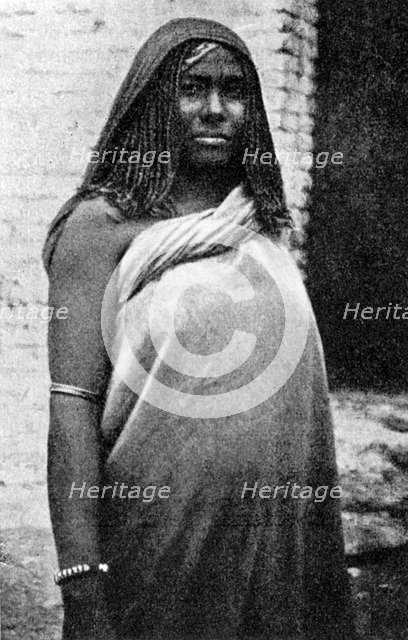 A slave woman from Abyssinia (Ethiopia), 1922. Artist: Unknown