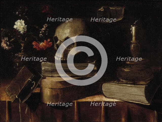 Vanitas, 1631-1678. Creator: Master of the Vanitas Texts.