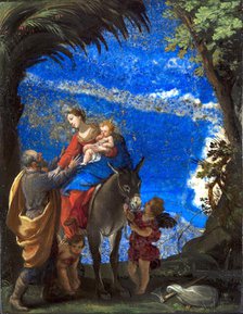 The Rest on the Flight into Egypt, c. 1629-1630. Creator: Stella, Jacques (1596-1657).