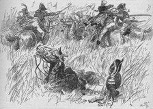 'The General's Horse Fell Into A Ditch', 1896, (1902). Artist: Gordon Frederick Browne.