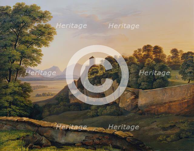 The Mönchsberg near Salzburg, 1819. Creator: Heinrich Reinhold.