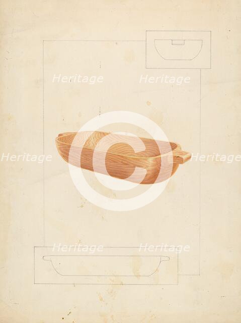 Vat, c. 1936. Creator: Floyd R. Sharp.