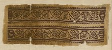 Bands (From Tunic Cuff), Egypt, Roman period (30 B.C.- 641 A.D.), 4th/6th century. Creator: Unknown.