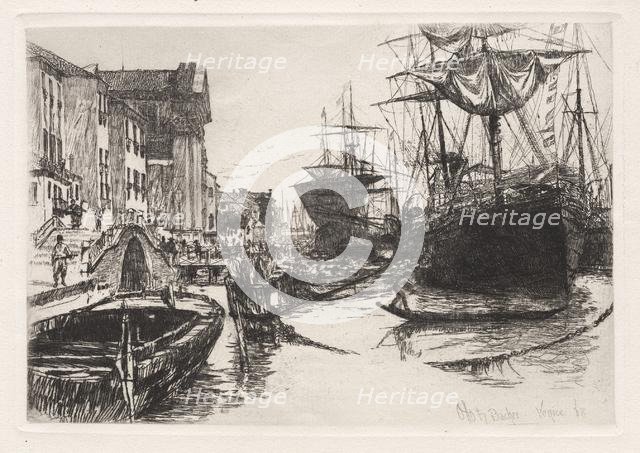 Venice, 1880. Creator: Otto H. Bacher (American, 1856-1909).