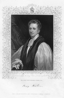 Reginald Heber (1783-1826), Bishop of Calcutta, 19th century.Artist: Thomas A Woolnoth