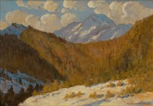 Early Spring in the Tatras, 1911. Creator: Ferdinand Katona.