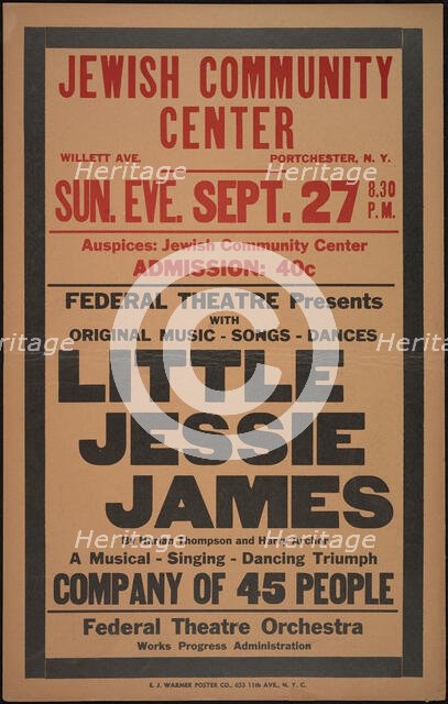 Little Jessie James, [193-]. Creator: Unknown.