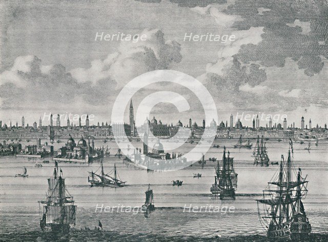 'Venice in the Early XVIIIth Century', (1925). Creator: Peter Schenk.