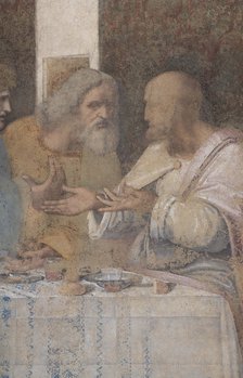 The Last Supper (Detail), 1495-1498.