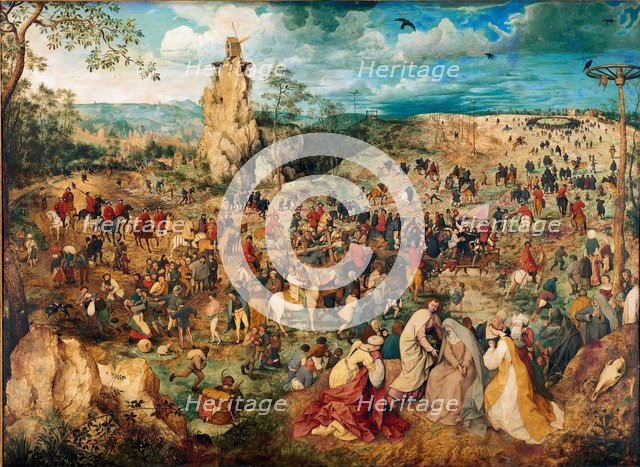 Christ Carrying the Cross, 1564. Artist: Bruegel (Brueghel), Pieter, the Elder (ca 1525-1569)