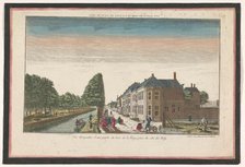 View of Haagse Bos in The Hague seen from the south side, 1745-1775. Creator: Anon.