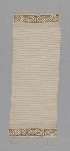 Towel, Turkey, 18th/19th century. Creator: Unknown.