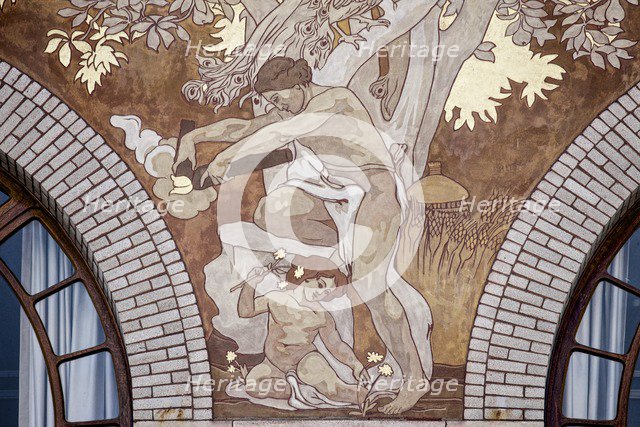 Hotel Albert Ciamberlani, 48 Rue Defacqz, Brussles, Belgium, c2014-2017.  Artist: Alan John Ainsworth.