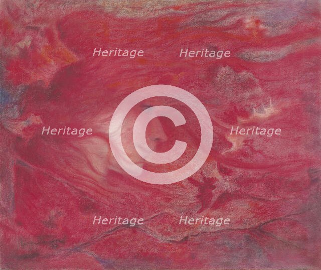 La bourrasque (The Squall), 1897. Creator: Lévy-Dhurmer, Lucien (1865-1953).