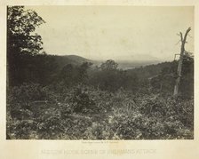 Mission Ridge Scene of Sherman's Attack, 1864/66. Creator: George N. Barnard.