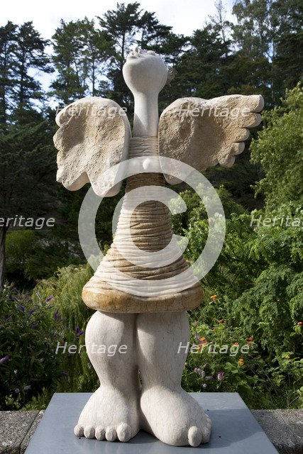 A sculpture in Sintra, Portugal, 2009. Artist: Samuel Magal