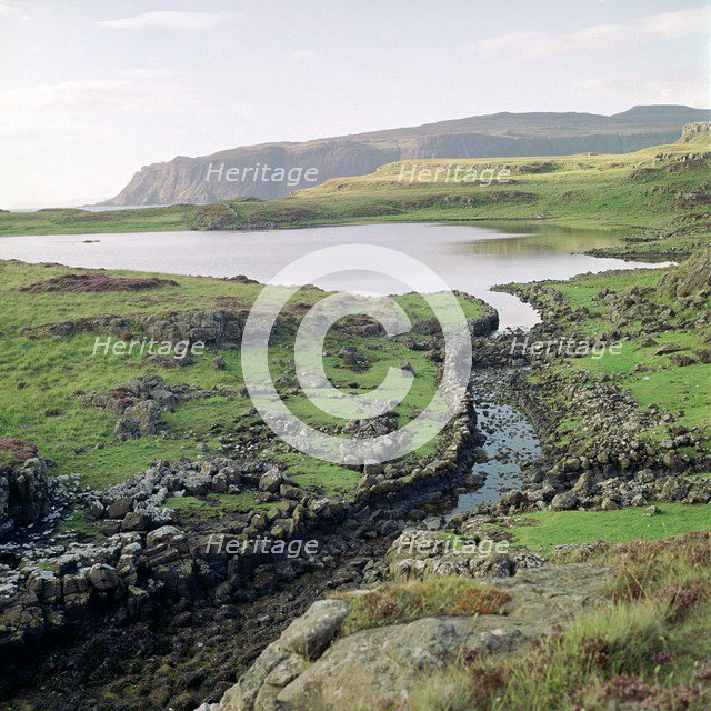 'Canal' near the promontory fort at Ruadha A' Dunain. Artist: Unknown