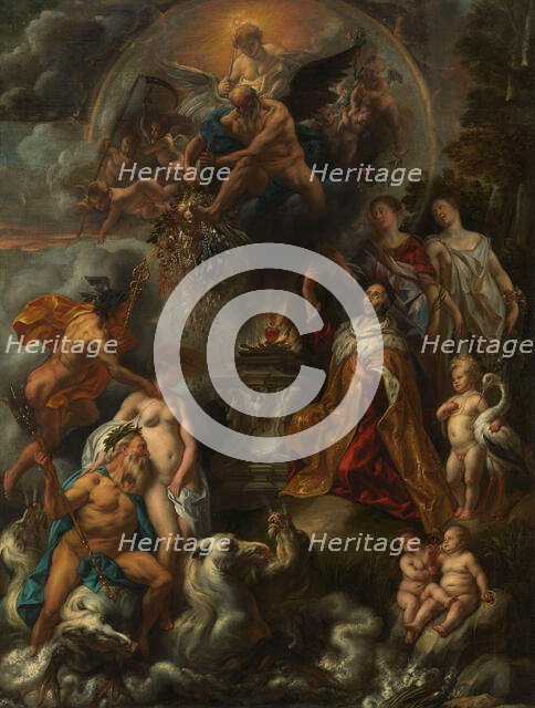 The Blessings of the Peace of Westphalia, 1654. Creator: Jacob Jordaens I.