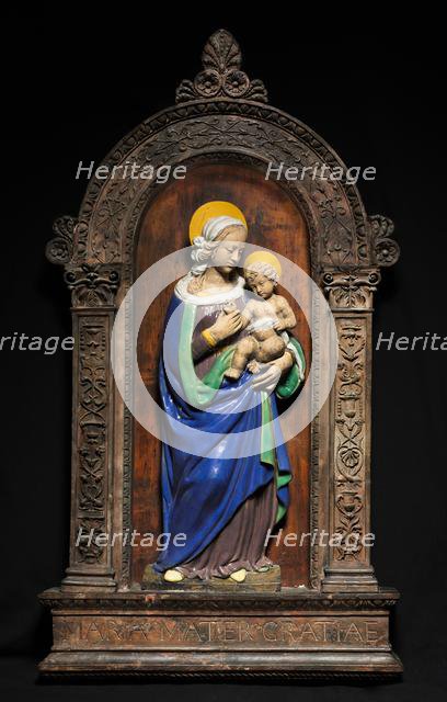 Virgin and Child, 1500-1510. Creator: Benedetto Buglioni (Italian, 1461-1521).