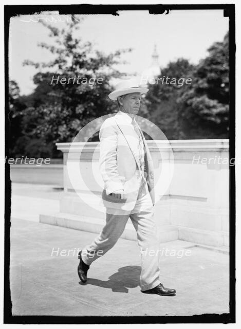 Claude Weaver, Member of Congress, between 1914 and 1917. Creator: Harris & Ewing.