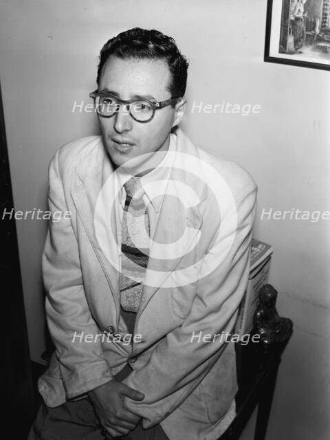 Portrait of Pete Rugolo, New York, N.Y.(?), ca. Dec. 1946.  Creator: William Paul Gottlieb.