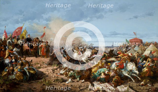 Sobieski at Vienna, between 1865-1876. Creator: Stanislaus von Chlebowski.