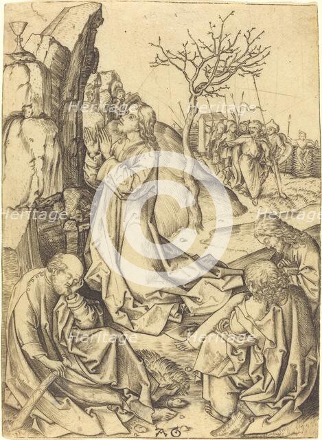 The Agony in the Garden, c. 1480/1490. Creator: Master AG.
