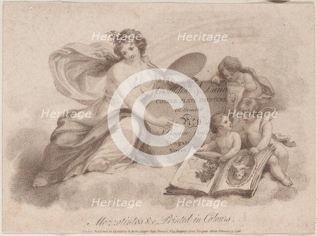 Trade Card for Castildine & Dunn, Copper Plate Engravers, 1796. Creator: Anon.