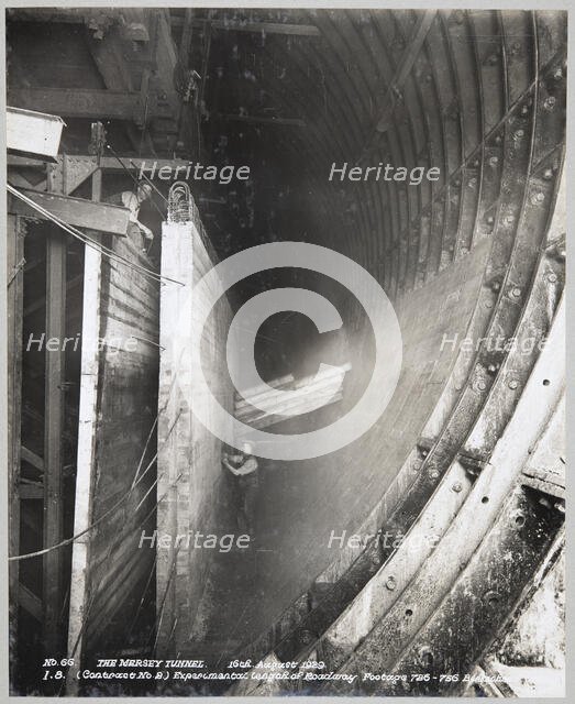 Queensway Tunnel, Liverpool, 1929. Creator: Stewart Bale Limited.