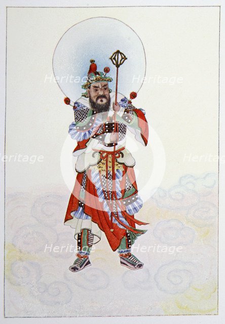 The Door God - Military, 1922. Artist: Unknown