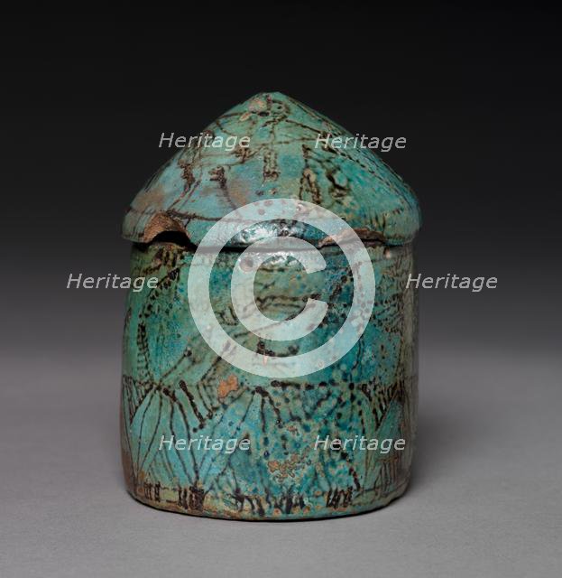 Pyxis with Lid, c. 1901-1525 BC. Creator: Unknown.