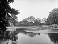 The Palace House viewed across the river, Beaulieu, Hampshire, 1890. Artist: Henry Taunt