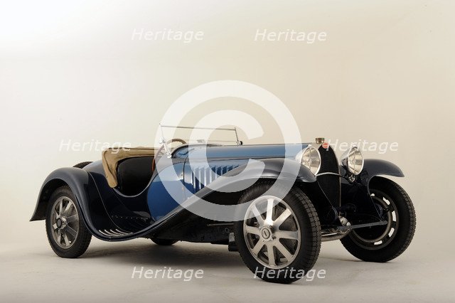 Bugatti type 55 1932. Artist: Simon Clay.